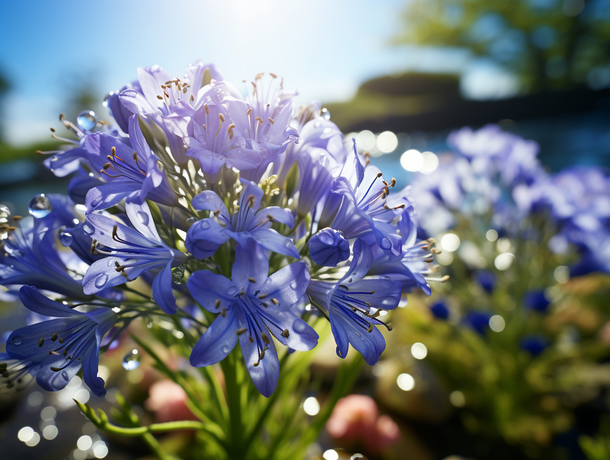 fleurs bleues