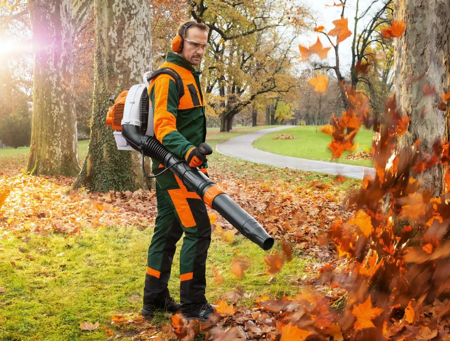 aspirateur à feuilles